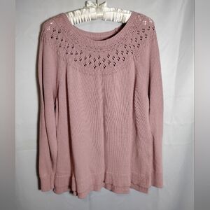 Sonoma Women's Sweater in Soft Pink